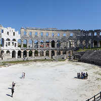 Innenansicht des Amphitheaters. Foto: Christian Millen/ttm