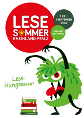 Logo Lesesommer 2024: Monster mit Lesehunger