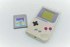 Gameboy mit Karte
