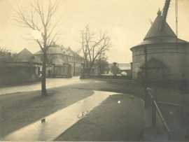 Zollamt mit Kran, Archiv Denkmalpflege