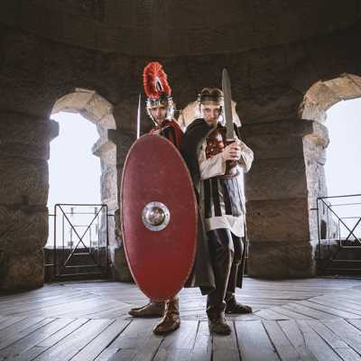Schauspielführung: Das Geheimnis der Porta Nigra © Trier Tourismus und Marketing GmbH, Jan Malburg